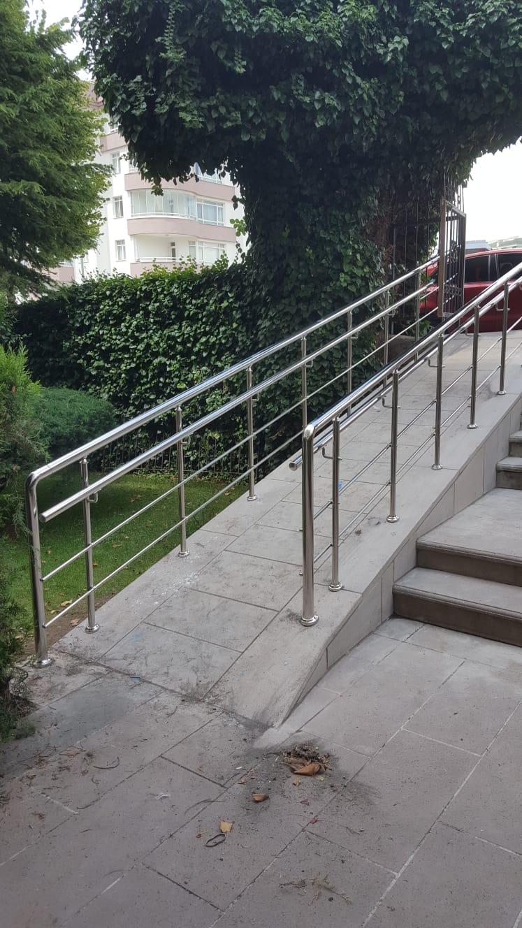 Paslanmaz Engelli Korkuluğu Birbey Metal